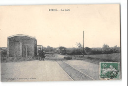 CPA 72 Torcé La Gare Et Le Train Tramway - Autres & Non Classés