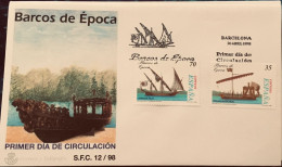 FDC  1998.- Barcos De Epoca. - FDC