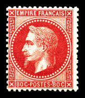 N°32, 80c Rose, Fraîcheur Postale. SUP (certificat)  Qualité: **   - 1863-1870 Napoleon III With Laurels