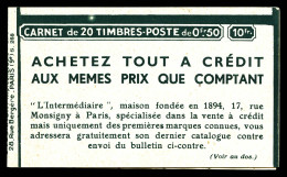 N°283-C11, Série 268-D, INTERMEDIAIRE BUL CI CONTRE Et EU, Decalque Sur Les Timbres. TB  Qualité: **   - Anciens : 1906-1965