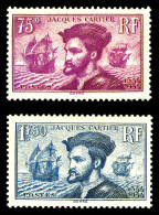 N°296/297, Paire Cartier. TB  Qualité: **  Cote: 300 Euros - Unused Stamps