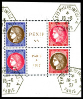 N°348/351, Coeur De P.E.X.I.P, TB  Qualité: Oblitéré  Cote: 400 Euros - Used Stamps