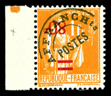 N°74a, 80c Sur 1F Orange, Surcharge Renversée, Bdf. SUP (certificat)  Qualité: *  Cote: 450 Euros - 1893-1947
