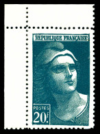 N°730a, 20F Gandon: Faux De Turin Cdf. TB  Qualité: **  Cote: 200 Euros - Unused Stamps