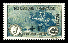 N°169g, Orphelins +1f S 5f +5f: Surcharge Recto-verso. TTB  Qualité: *  Cote: 285 Euros - Unused Stamps