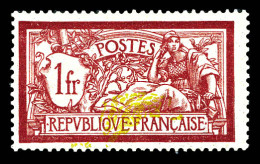 N°121b, 1f Merson, Centre Très Déplacé. TB  Qualité: *  Cote: 250 Euros - Unused Stamps