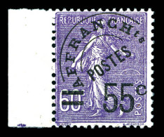 N°47, Semeuse, 55c Sur 60c Violet Bdf, TB  Qualité: **  Cote: 350 Euros - 1893-1947