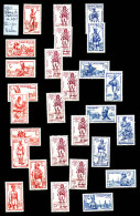 1941-1956: Collection Composée De Séries Complètes Neuves */**. TB  Qualité: N   - Collezioni