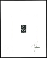 N°3735, 0.58 € Lamouche, épreuve En Noir Signée. SUP (certificat)  Qualité: (*)   - Artist Proofs