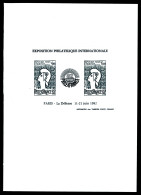 N°2216/2217, Philexfrance 82: épreuve En Noir, TB (certificat)  Qualité: (*)   - Epreuves D'artistes