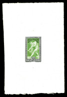 N°185, JO Paris 1924, 30c Milon De Crotone, épreuve En Vert Et Noir. SUP. R.R. (certificats)  Qualité: (*)   - Artist Proofs