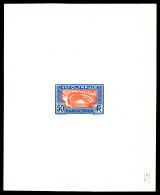 N°186A, (N°Maury), Non émis, Arènes De Nimes De 1924, épreuve D'atelier En Bleu Et Orange. SUP. R. (signé Brun/certifica - Epreuves D'artistes