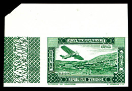 N°61a, Non Dentelé, Valeur Omise, Coin De Feuille. SUP (certificat)  Qualité: **  Cote: 375 Euros - Airmail