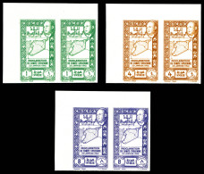 N°266/270, Série Proclamation De L'Unité En Paire Cdf Non Dentelée. TB  Qualité: **  Cote: 200 Euros - Unused Stamps