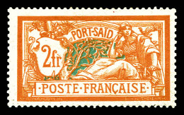 N°59a, 2f Orange: Sans Surcharge. SUP. R. (signé/certificat)  Qualité: *  Cote: 1000 Euros - Unused Stamps