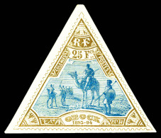 N°63, 25f Bistre Et Bleu, Belles Marges. TTB (signé Calves/certificat)  Qualité: (*)  Cote: 1100 Euros - Unused Stamps