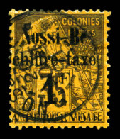 N°6, 1f Sur 35c Violet-noir Sur Jaune, Tirage 700 Exemplaires. TB (signé Brun)  Qualité: Oblitéré  Cote: 375 Euros - Used Stamps