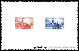 N°262A/265A, Les 2 Valeurs En épreuve Collective. TTB  Qualité: (*)   - Unused Stamps