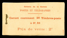 Carnet N°67-C1, 10c Gué De Kitim, Carnet De 20 Timbres Sur Papier Couché. TTB. R. (certificat)  Qualité: **   - Neufs