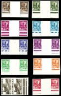 Non Dentelés. Nos 273 à 298 (sauf 278/282, 286, 291, 292 Et 295), Tous En Paire Ou Paire Verticale, TB  Qualité: **  Cot - Unused Stamps