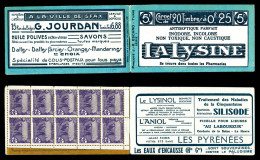 N°72-C1, Série 1, LA LYSTINE Et JOURDAN (annonceur 2e Et 3e De Couverture: Adriatic Lampo Et Le Lysinol). SUP. R. (certi - Unused Stamps