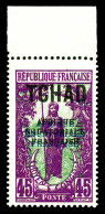 N°30a, Double Surcharge Noire Et Bleue, Bdf, SUP (certificat)  Qualité: **  Cote: 570 Euros - Unused Stamps