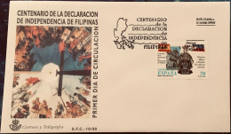 FDC  1998.- Independencia De Filipinas. - FDC