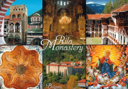 1 AK Bulgarien / Bulgaria * Rila-Kloster - Erbaut Ab 946 - Seit 1983 UNESCO Weltkulturerbe - Siehe Auch Rückseite * - Bulgarie