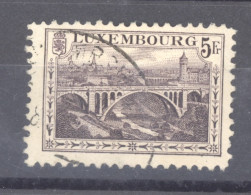 Luxembourg  :  Mi  136A  (o)   Dentelé 11 ½ X 11 - Gebruikt