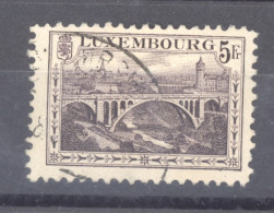 Luxembourg  :  Mi  136A  (o)   Dentelé 11 ½ X 11 - Gebraucht