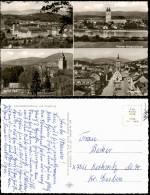 Ansichtskarte Deggendorf 4 Bild: Kloster, Stadt 1964 - Deggendorf