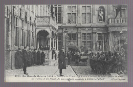 Furnes, Bataille De L'Yser. Le Roi Albert Passe En Revue Les Turcos Et Les Félicite ... à Ramscapelle (A18p3) - War 1914-18