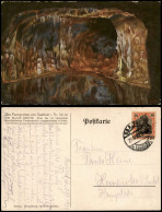 Ansichtskarte Saalfeld (Saale) Feengrotten - Künstlerkarte 1920 - Saalfeld