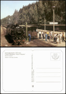 Kipsdorf Altenberg (Erzgebirge) Schmalspurbahn Freital  Bahnhof Kipsdorf  1990 - Kipsdorf