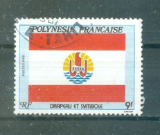 POLYNESIE - N°237 Oblitéré.  - Drapeau De La Polynésie. - Usados