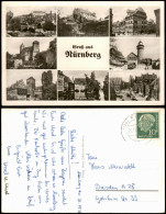 Ansichtskarte Nürnberg Stadtteilansichten 1956 - Nuernberg