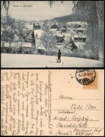 Bärenfels (Erzgebirge)-Altenberg (Erzgebirge) Stadtpartie Im Winter 1917 - Altenberg