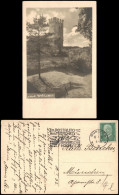 Ansichtskarte  Stimmungsbild: Ort - Burg 1932 - 1900-1949