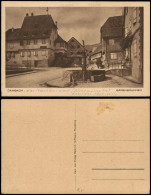 CPA Dambach (Elsass/Alsace) Straßenpartie Am Bärenbrunnen 1932 - Dambach-la-ville