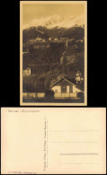 Ansichtskarte Innsbruck Panorama-Ansicht Mit Hungerbergbahn 1930 - Innsbruck