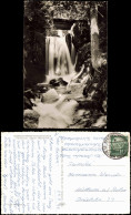 Menzenschwand-St. Blasien Hochschwarzwald Albschlucht, Oberer Wasserfall 1956 - St. Blasien