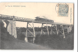 CPA 72 Viaduc De Dehault  Et Le Train Tramway - Autres & Non Classés