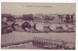 France - 87 - Limoges - La Vienne Et Le Pont Saint Martial - 6533 - Limoges