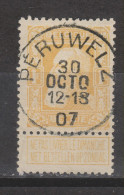 COB 79 Oblitération Centrale PERUWELZ - 1905 Thick Beard