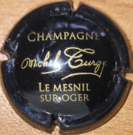 Capsule Champagne Michel TURGY Série Signature Horizontale, Noir & Or Mat Nr 01e - Autres & Non Classés