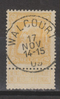 COB 79 Oblitération Centrale WALCOURT - 1905 Thick Beard