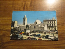 CPSM Alger - La Place Du Gouvernement (  Peuget Citroen Simca ..) - Algiers