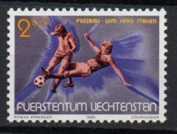 Liechtenstein 1990 World Cup Italy   MNH - Unused Stamps