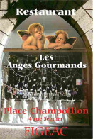 46 - Figeac - Restaurant Les Anges Gourmands - CPM - Voir Scans Recto-Verso - Figeac