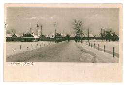 POL 4 - 9488 JANOWO, Poland, Winter - Old Postcard, CENSOR - Used - 1917 - Poland